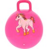 Lopta skákajúca Unicorn EQUI-KIDS, neon pink