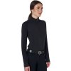 Tričko multifunkčné Base Layer Equestro, dámske, čierne