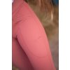 Rajtky jazdecké Sybille Penelope, s gripom na kolenách, dámske, antique pink