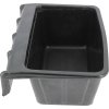 Žľab gumový Hippotonic, 14 l, čierny