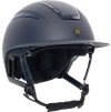 Prilba jazdecká Olania Deluxe Imperial Riding, širší šilt, navy