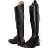 Čižmy jazdecké Olania Imperial Riding, vyššie/užšie lýtko, dámske, black lack/crystal