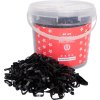 Gumičky do hrivy Profi-Box Imperial Riding, 400 g, čierne