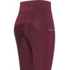 Legíny jazdecké El Capone Imperial Riding, s gripom, dámske, bordeaux