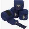 Bandáže fleecové Elevate Polo LeMieux, 4 ks, 2,4 m/3,8 m, navy
