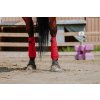 Bandáže Polo Equithème, 4 ks, 3 m, red