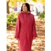 Kabát nepremokavý HydroShield Robe LeMieux, dámsky, cranberry