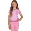 Tričko Rosalynn QHP, detské, cheery pink (Veľkosť 116)