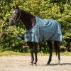 Deka výbehová QHP, s fleecom, palm green (Dĺžka chrbta 135 cm	)