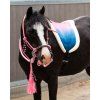 Pad jazdecký Rosalynn QHP, pink/blue (Veľkosť PONY)