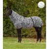 Deka proti hmyzu Basic Zebra Waldhausen, s krkom, black/white (Dĺžka chrbta 115 cm	)