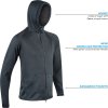 Ochrana chrbtice/bunda 2v1 Komperdell s kapucňou, pánska, grey/blue
