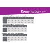 Čižmy jazdecké Romy Junior QHP, štandardné lýtko/vysoké, čierne