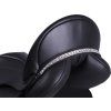 Šperk na sedlo Sharina QHP, black/silver (Veľkosť PONY)