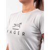 Tričko s krátkym rukávom Fia Fager, grey