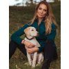 Obojok pre psov Emerald Equestrian Stockholm, tmavohnedý (Veľkosť 30 cm)