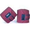 Bandáže fleecové Timeless Rose Equestrian Stockholm, 4 ks, 4 m, dark pink