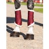 Gamaše drezúrne Bordeaux Equestrian Stockholm, s barančekom, pár, deep red