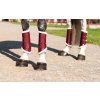 Gamaše drezúrne Bordeaux Equestrian Stockholm, s barančekom, pár, deep red