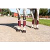 Gamaše drezúrne Bordeaux Equestrian Stockholm, s barančekom, pár, deep red