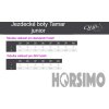 Čižmy jazdecké Tamar Junior QHP, štandardné lýtko, detské, čierne