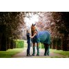 Deka odpocovacia Signature Sport Cooler Horseware, navy/hunter green