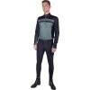 Tričko Xavy QHP, pánske, black/green