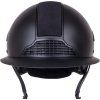 Prilba Austyn polo visor QHP, čierna (Obvod hlavy 51-55 cm)