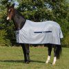 Deka proti hmyzu Buzz-Off Bucas, silver/navy (Dĺžka chrbta 115 cm	)