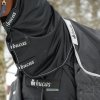 Deka odpocovacia Shamrock Power Bucas, s krkom, black/silver