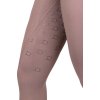 Legíny jazdecké Jorine QHP, s gripom, dámske, taupe