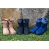 Válenky Davos Fur HKM, zimné, dark blue