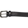 Opasok kožený Polo S Equestro, black/pink/beige