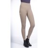 Legíny jazdecké Lavender Bay HKM, s gripom, dámske, taupe