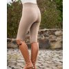 Legíny jazdecké Lavender Bay HKM, s gripom, dámske, taupe