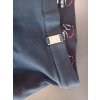 Rajtky Basic Belmtex HKM, s celokoženým sedom, deep blue/deep blue