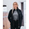 Mikina fleecová Astrid Fager, čierna
