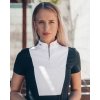 Tričko na preteky s krátkym rukávom Sanna Fager, čierne