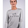 Tričko s dlhým rukávom Fia Fager, grey