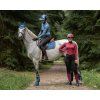 Gamaše zadné Eventing Technical QHP, pár, steel blue (Veľkosť L)