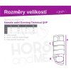 Gamaše zadné Eventing Technical QHP, pár, steel blue (Veľkosť L)