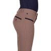 Rajtky Rylee QHP, s gripom, detské, beige (Veľkosť 140)