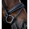 Uzdečka Snaffle S-Line Waldhausen, glamour, čierna