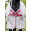 Deka proti hmyzu Rambo Protector, s krkom, oatmeal/cherry, peach & blue
