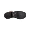 Čižmy westernové 709 POOL'S, unisex, čierne/hnedé