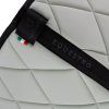 Dečka podsedlová GP Logo Equestro, drezúrna, light green/black (Veľkosť FULL)