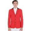 Sako súťažné Elegance Equestro, pánske, red/black (Veľkosť 	L)