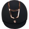 Prilba jazdecká Eclipse Plain Matt Equestro, black/rose gold