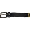 Opasok kožený Polo S Equestro, black/beige/black