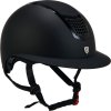 Prilba jazdecká Eclipse Plain Mat Wide Visor Equestro, čierna